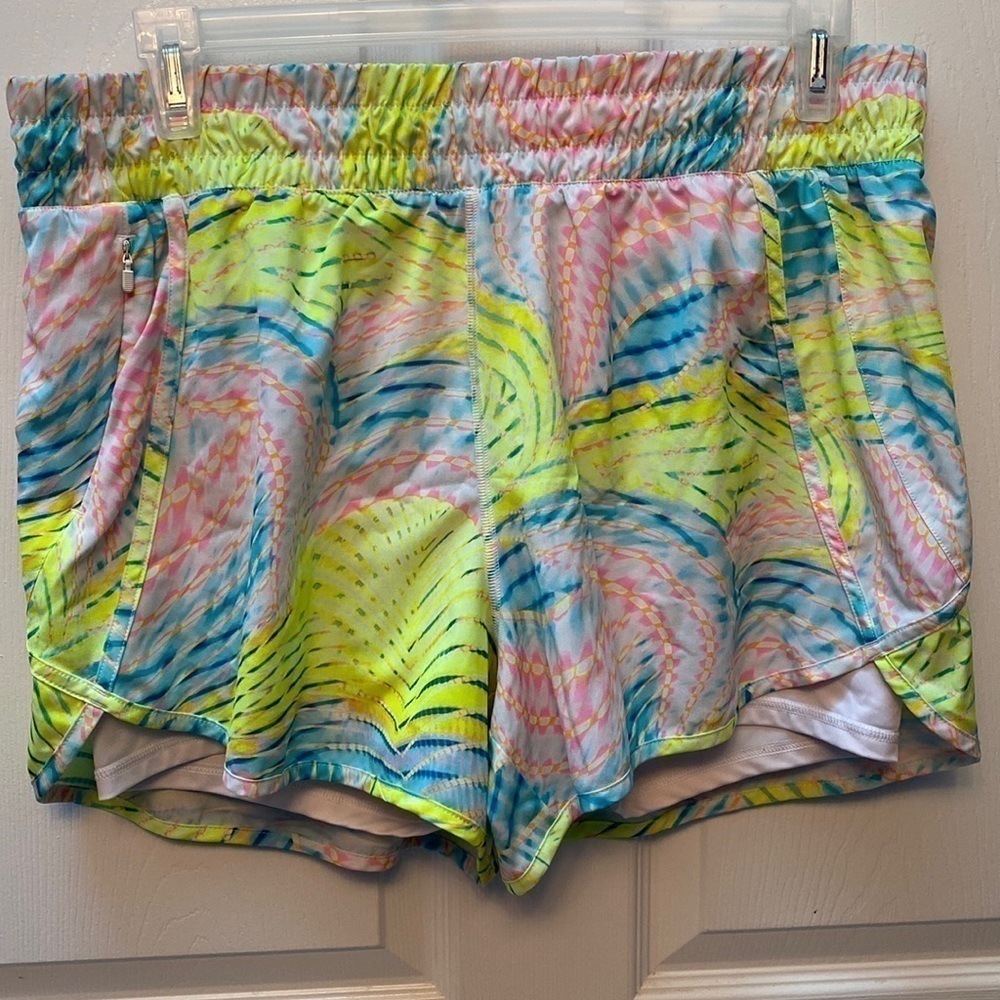 Womens Avia casual lined stretch regular size athletic shorts size XL